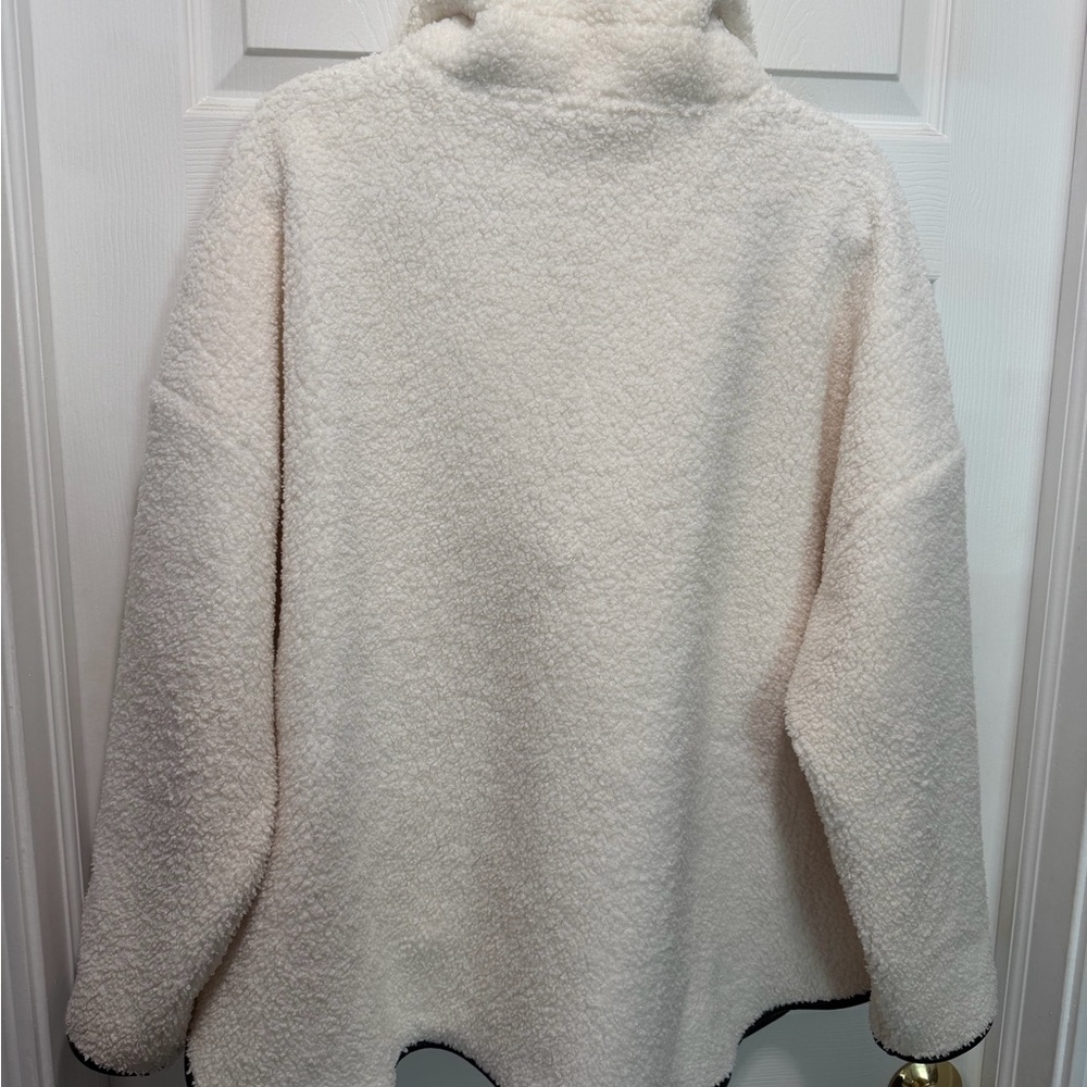 Lilly Pulitzer Soreen Sherpa Popover Sweater EUC - Picture 7 of 7